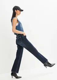 Wide Leg Jeans High Waist, Stretch, bonprix