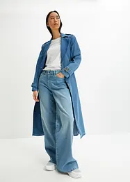 Wide-Leg-Jeans, Mid Waist, Stretch, bonprix