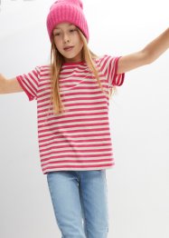 Mädchen T-Shirt mit Bio Baumwolle (3er Pack), bpc bonprix collection