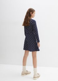Mädchen Langarm-Jerseykleid  aus Bio Baumwolle (2er Pack), bpc bonprix collection
