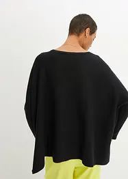 Poncho Pullover mit Ösen, bonprix