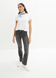 Bootcut Jeans Mid Waist, Stretch, bonprix