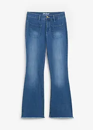 Flared Jeans High Waist, Stretch, bonprix