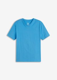 Essential Seamless T-Shirt mit V-Ausschnitt aus Bio Baumwolle, bpc bonprix collection