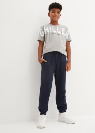 Jungen Jogginghose und T-Shirt aus Bio-Baumwolle (2-tlg.Set), bpc bonprix collection