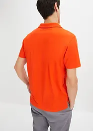 Poloshirt mit Resortkragen, Kurzarm aus Bio Baumwolle, bonprix