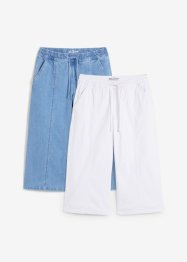 Stretch-Capri-Jeans (2er Pack), Straight, John Baner JEANSWEAR