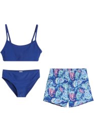 Mädchen Bikini + Shorts (3-tlg.Set), bpc bonprix collection