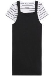 Mädchen Kleid und Shirt (2-tlg.Set) aus Bio-Baumwolle, bpc bonprix collection