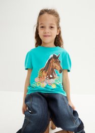 Mädchen T-Shirt aus Bio Baumwolle (2er Pack), bpc bonprix collection