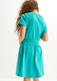 Mädchen Jerseykleid mit Wendepailletten aus Bio-Baumwolle, bpc bonprix collection