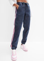 Lässige Jeans mit Kontraststreifen, RAINBOW