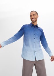 Langarmhemd mit Farbverlauf aus Bio-Baumwolle, bpc selection