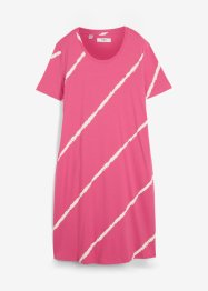 Shirt-Kleid mit Taschen in A-Linie aus Bio-Baumwolle, knieumspielend, bpc bonprix collection
