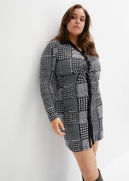 Jerseykleid mit Kragen und Knöpfen, BODYFLIRT boutique