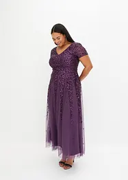Kleid mit Pailletten, bonprix