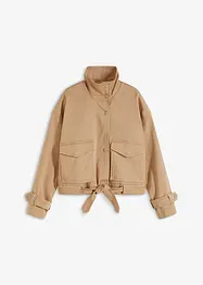 Oversized Twill-Jacke, bonprix