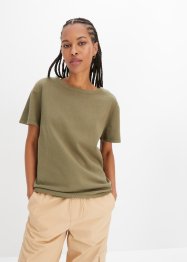 Feinstrick-Shirt aus Baumwolle, bpc bonprix collection