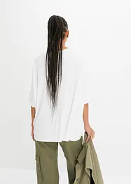 Oversize-Shirt aus fließender Viskose, bonprix