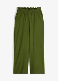 Jerseycrepe-Hose mit hohem Bund, bonprix