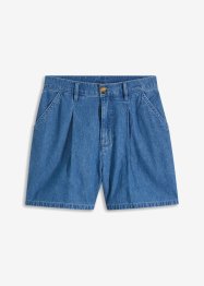 Weite Jeans-Shorts aus reiner Baumwolle, RAINBOW