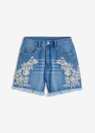 Jeans-Shorts mit hohem Bund, BODYFLIRT boutique