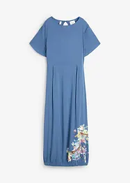bedrucktes Maxikleid aus fließender Viskose, bonprix