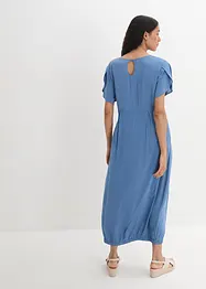 bedrucktes Maxikleid aus fließender Viskose, bonprix