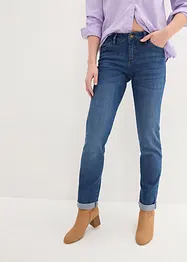 Straight Jeans Mid Waist, Stretch, bonprix