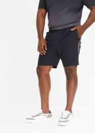 Sport-Shorts mit Reißverschlusstaschen, schnelltrocknend, bpc bonprix collection