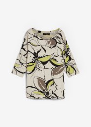 Shirt mit Fledermausärmel und floralem Druck, bpc selection