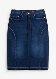 Jeansrock High Waist, Bequembund, bonprix