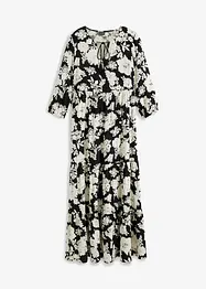 bedrucktes Maxikleid aus fließender Viskose, bonprix