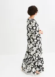 bedrucktes Maxikleid aus fließender Viskose, bonprix