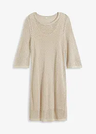 Strickkleid aus fließender Viskose, bonprix