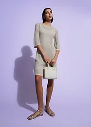 Strickkleid aus fließender Viskose, bonprix