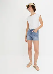 Jeans-Shorts mit Stickerei, BODYFLIRT