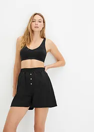 Gewebte Satin Shorts, bonprix