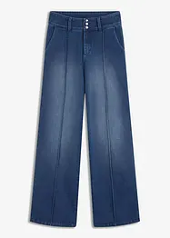 Wide-Leg-Jeans Mid Waist, bonprix