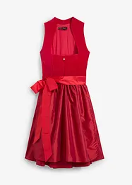 Dirndl mit Samt in Midilänge (2-tlg.Set), bonprix