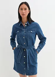 Jeanskleid mit Gürtel, bonprix