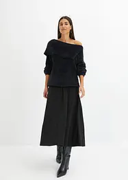 Asymmetrischer Off-Shoulder Pullover, bonprix