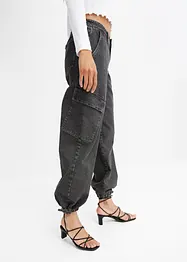 Cargo-Jeans Mid Waist, bonprix