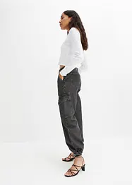 Cargo-Jeans Mid Waist, bonprix