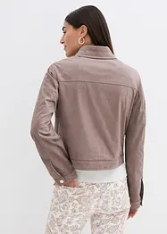 Boxy Lederimitat-Jacke, bonprix