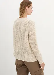 Wollpullover mit Zopfmuster, bonprix