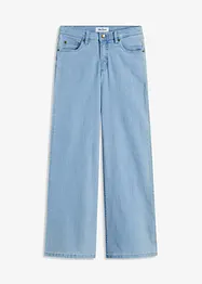 Wide-Leg-Jeans, Mid Waist, bonprix