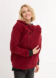 2-in-1 Umstands- und Tragejacke aus Fleece, bonprix