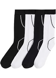 Thermo Socken mit Innenfrottee in Sohle (4er Pack), bonprix