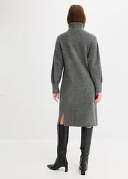 Strickkleid mit Schlitz, bonprix